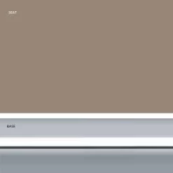 Taburete Fijo Moderno En Ecopiel, Con Reposapiés - Alina -Tienda De Decoración sgabello moderno in ecopelle fisso e con poggia piedi alina 4