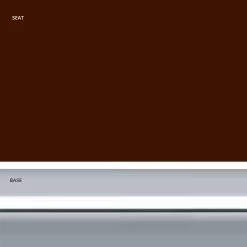 Taburete Fijo Moderno En Ecopiel, Con Reposapiés - Alina -Tienda De Decoración sgabello moderno in ecopelle fisso e con poggia piedi alina 5