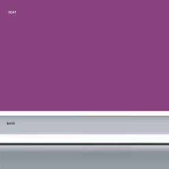 Taburete Fijo Moderno En Ecopiel, Con Reposapiés - Alina -Tienda De Decoración sgabello moderno in ecopelle fisso e con poggia piedi alina 7