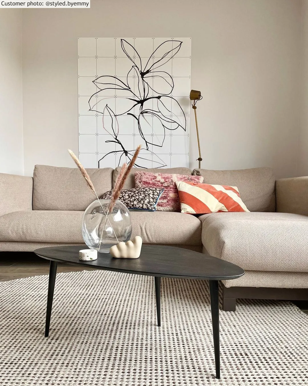 Alfombras Redondeadas - Tilba (multi) 4 Alfombras Redondeadas - Tilba (multi) - Imagen 2