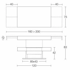 Mesa Transformer En Madera Y Acero Made In Italy - Demetro 24 Mesa Transformer En Madera Y Acero Made In Italy - Demetro -Tienda De Decoración tavolino da salotto trasformabile in legno e acciaio made in italy demetro 16