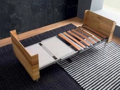 Mesa De Centro Transformadora En Madera Maciza Made In Italy - Trabucco -Tienda De Decoración tavolino da salotto trasformabile in legno massiccio made in italy trabucco 10