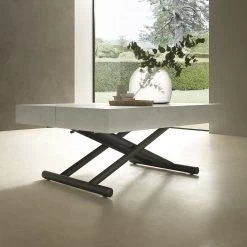 Mesa De Centro Transformable Moderna En Madera Made In Italy - Martis -Tienda De Decoración tavolino moderno da salotto trasformabile in legno made in italy martis 2