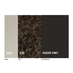 Mesa De Centro Transformable En Diseño De Metal Y Cerámica Made In Italy - Saturn -Tienda De Decoración tavolino trasformabile in metallo e ceramica design made in italy saturn 11