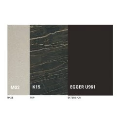 Mesa De Centro Transformable En Diseño De Metal Y Cerámica Made In Italy - Saturn -Tienda De Decoración tavolino trasformabile in metallo e ceramica design made in italy saturn 7