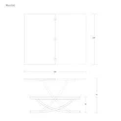 Mesa De Centro Transformable En Mesa De Comedor De Madera Made In Italy - Aikido 21 Mesa De Centro Transformable En Mesa De Comedor De Madera Made In Italy - Aikido -Tienda De Decoración tavolino trasformabile in tavolo da pranzo in legno made in italy aikido 9