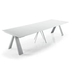 Mesa Consola Extensible Hasta 325 Cm En Laminado Hecho En Italia - Dalmata -Tienda De Decoración tavolo consolle allungabile fino a 325 cm in laminato made in italy dalmata 16