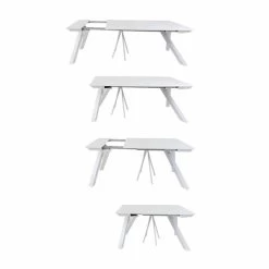 Mesa Consola Extensible Hasta 325 Cm En Melamina Hecho En Italia - Settimmio -Tienda De Decoración tavolo consolle allungabile fino a 325 cm in melaminico made in italy settimmio 2