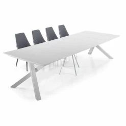 Mesa Consola Extensible Hasta 325 Cm En Melamina Hecho En Italia - Settimmio -Tienda De Decoración tavolo consolle allungabile fino a 325 cm in melaminico made in italy settimmio 9