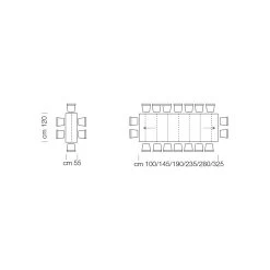 Mesa Consola Extensible En Madera Chapada Hecho En Italia - Gordito 19 Mesa Consola Extensible En Madera Chapada Hecho En Italia - Gordito -Tienda De Decoración tavolo consolle allungabile in legno impiallacciato made in italy gordito 4