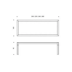 Mesa De Cocina De Vidrio Extraclaro Con Patas De Madera Made In Italy - Super -Tienda De Decoración tavolo cucina in vetro extrachiaro con gambe in legno made in italy super 14
