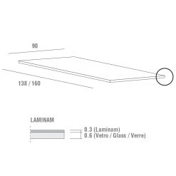 Mesa De Cocina Extensible En Cerámica Laminada Preciosa Made In Italy - Efisto -Tienda De Decoración tavolo da cucina allungabile in ceramica laminam made in italy pregiato efisto 10