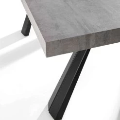Mesa De Comedor Extensible Hasta 500 Cm Con Tapa De Melamina - Raimondo -Tienda De Decoración tavolo da pranzo allungabile fino a 500 cm con piano in nobilitato raimondo 4