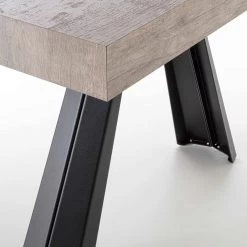 Mesa De Comedor Extensible Hasta 500 Cm Con Tapa De Melamina - Raimondo -Tienda De Decoración tavolo da pranzo allungabile fino a 500 cm con piano in nobilitato raimondo 9