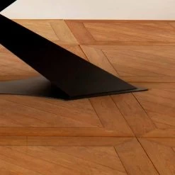 Mesa De Comedor De Diseño Moderno Con Elliot Hecha En La Parte Superior De Roble De Italia -Tienda De Decoración tavolo da pranzo design moderno con piano rovere made in italy elliot 3