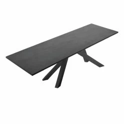 Mesa De Comedor En Laminado HPL Y Acero Precioso Made In Italy - Settimmio -Tienda De Decoración tavolo da pranzo in laminato hpl e acciaio made in italy pregiato settimmio 3