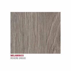 Mesa De Comedor En Melamina Y Metal Pintado Made In Italy - Remigio -Tienda De Decoración tavolo da pranzo in melaminico e metallo verniciato made in italy remigio 3