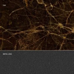 Mesa De Comedor Redonda En Mármol Y Metal Made In Italy - Bonaldo Innesti -Tienda De Decoración tavolo da pranzo rotondo in marmo e metallo made in italy bonaldo innesti 2