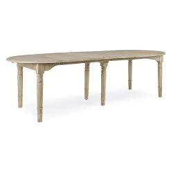 Mesa De Comedor Redonda Extensible A 272 Cm En Madera Homemotion - Guglio -Tienda De Decoración tavolo da pranzo tondo allungabile a 272 cm in legno homemotion guglio 10