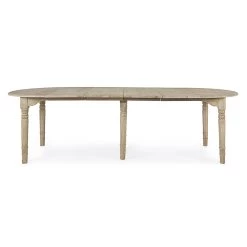 Mesa De Comedor Redonda Extensible A 272 Cm En Madera Homemotion - Guglio -Tienda De Decoración tavolo da pranzo tondo allungabile a 272 cm in legno homemotion guglio 9