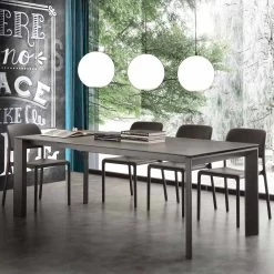 Mesa Extensible De Vitrocerámica Hasta 240 Cm Terni -Tienda De Decoración tavolo in vetroceramica allungabile a libro fino a 240 cm terni 13