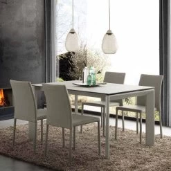 Mesa Extensible De Vitrocerámica Hasta 240 Cm Terni -Tienda De Decoración tavolo in vetroceramica allungabile a libro fino a 240 cm terni 8