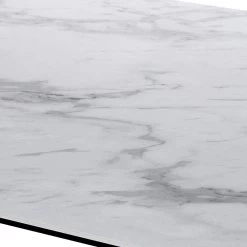 Mesa Extensible Para Interiores En Vidrio Cerámico Y Metal Made In Italy - Khal 13 Mesa Extensible Para Interiores En Vidrio Cerámico Y Metal Made In Italy - Khal -Tienda De Decoración tavolo indoor allungabile in vetro ceramica e metallo made in italy khal 5