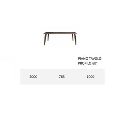 Mesa De Comedor Estructura Y Tapa En Madera Maciza Made In Italy - Giustino 9 Mesa De Comedor Estructura Y Tapa En Madera Maciza Made In Italy - Giustino -Tienda De Decoración tavolo pranzo struttura e piano in legno massello made in italy giustino 3