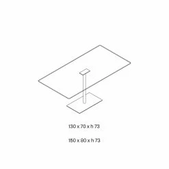 Mesa Rectangular Moderna En Vidrio Ahumado O Extraligero Made In Italy - Dolce -Tienda De Decoración tavolo rettangolare moderno in vetro fume o extrachiaro made in italy dolce 6