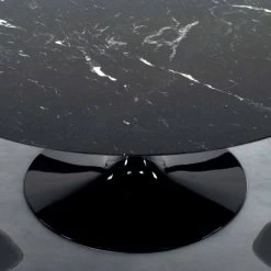 Mesa Redonda Moderna En Mármol De Carrara Y Marquinia Hecho En Italia - Dollars -Tienda De Decoración tavolo rotondo moderno in marmo di carrara e marquinia made in italy dollars 9