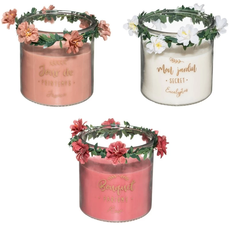 VELA PERFUMADA CRISTEL VIDRIO 12CM 4 VELA PERFUMADA CRISTEL VIDRIO 12CM - Imagen 2