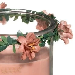 VELA PERFUMADA CRISTEL VIDRIO 12CM 17 VELA PERFUMADA CRISTEL VIDRIO 12CM -Tienda De Decoración vela perfumada cristel flores 7