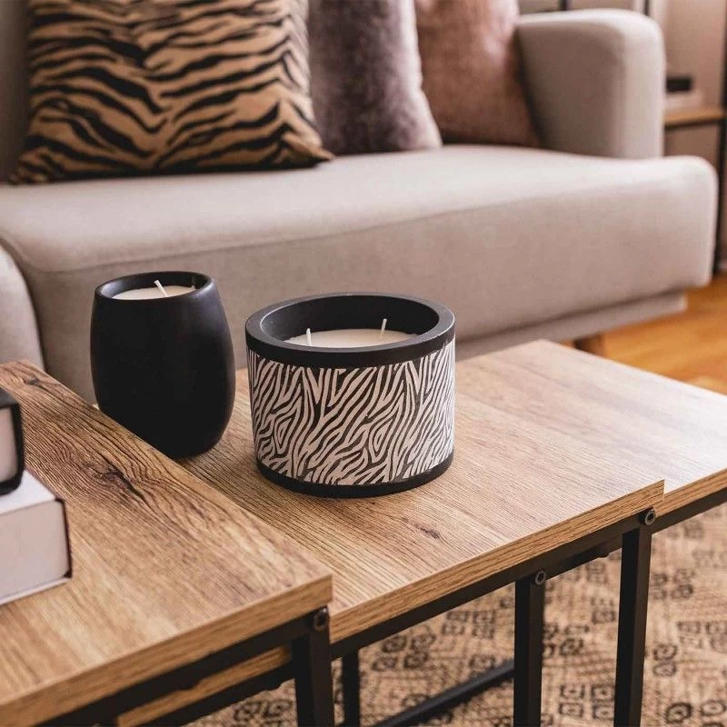 VELA TEMARI NEGRA 9CM 4 VELA TEMARI NEGRA 9CM - Imagen 2