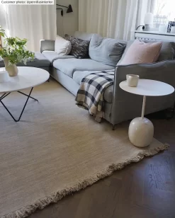 Alfombra De Lana - Layton (beige) -Tienda De Decoración xxxpernillasinteriorlaytonbeige2.jpg